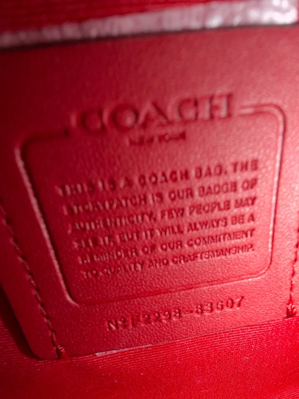 Coach rowan satchel